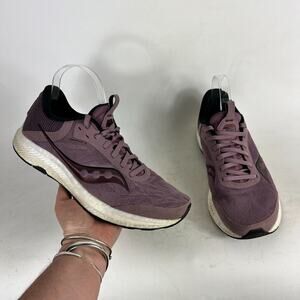 Saucony Freedom 5 Sneakers Women's 10 Purple Lace Up Running Shoes S10726-21